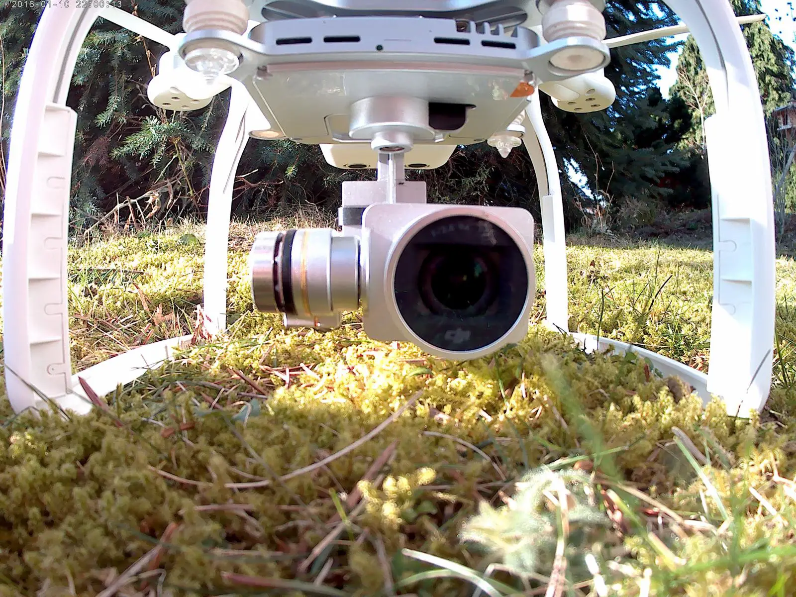 Drohnenkamera mit Actioncam aufgenommen