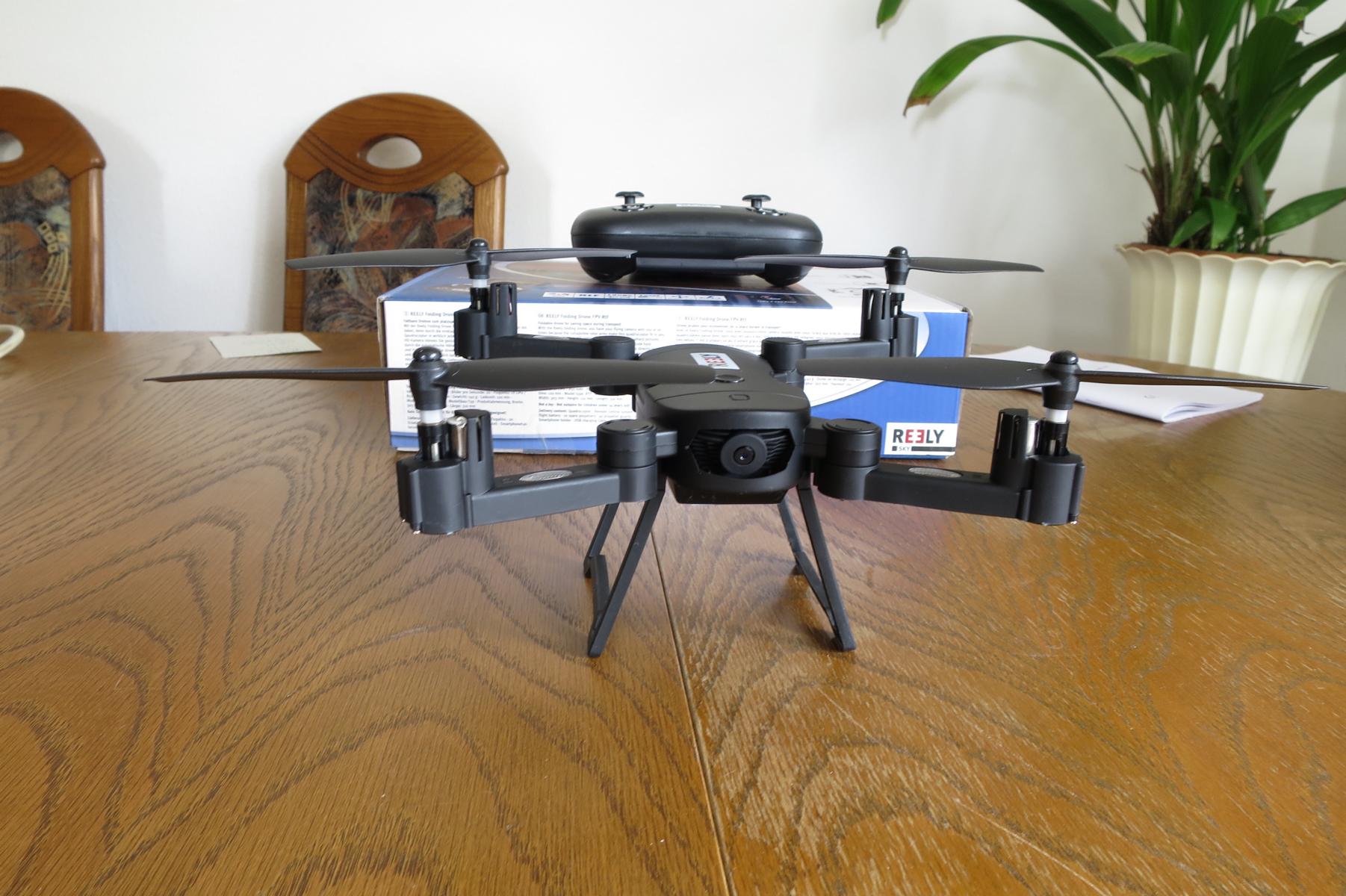 Drohnenkamera Frontansicht