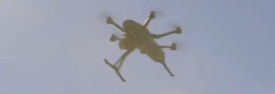 Drohne im Flug