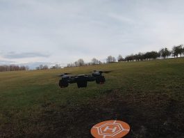 Aldi Drohne Flugtest