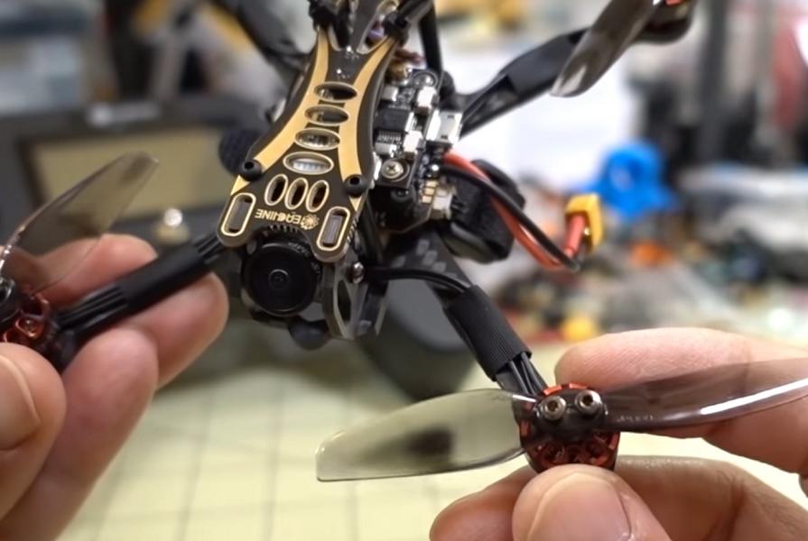 Kamera der Eachine Novice 3